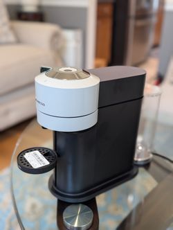 Nespresso Vertuo Next Espresso Machine by Breville, Light Grey