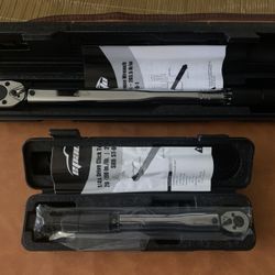  Torque wrench  1/2 $45 1/4 $25