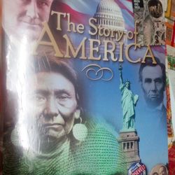 THE STORY OF AMERICA 6 DISK DVD BOX SET  BRAND NEW SEALED  PRICE $25.00 DOLLARS 