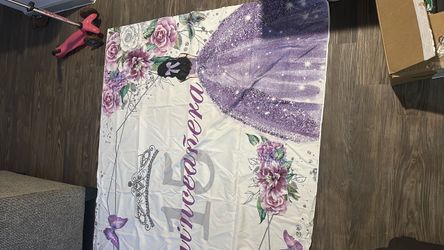 Quinceñera backdrop