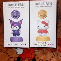 Hello Kitty Fan- Ventilador Para Ninos