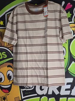 👕 Cat & Jack Striped T-Shirt – XXL (16/18 Husky) 👕