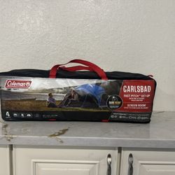 New Coleman Carlsbad 4 Person Tent