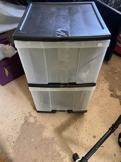 Plastic File Drawer Storage