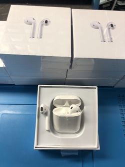 NOT APPLE this are the best earbuds aside from apples that you’ll find for the price sound quality is great, the case will charge wireless if you hav