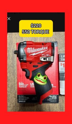 Milwaukee Impact Wrench DRIVER Have 99 TOOLS 