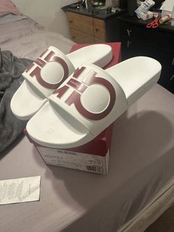 Size 10 Ferragamo Slides
