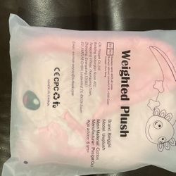 New In Package WEIGHTED PLUSH
