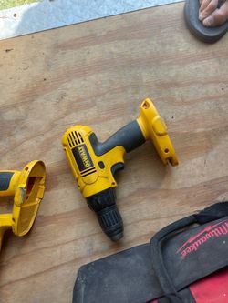 Drill and sawsall, drill