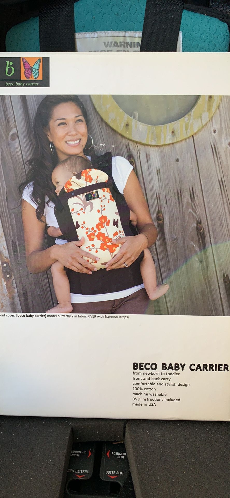 Beco Butterfly 2 Organic Baby Carrier