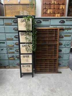 5-Drawer Spice Cabinet