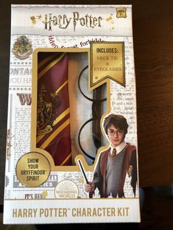 Harry Potter glasses and tie