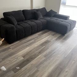 BLACK bubble sectional 🖤🖤