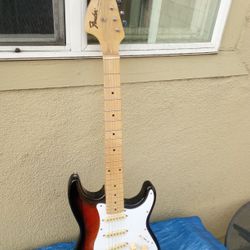Fender Stratocaster Guitar Jimi Hendrix Collab Sunburst 