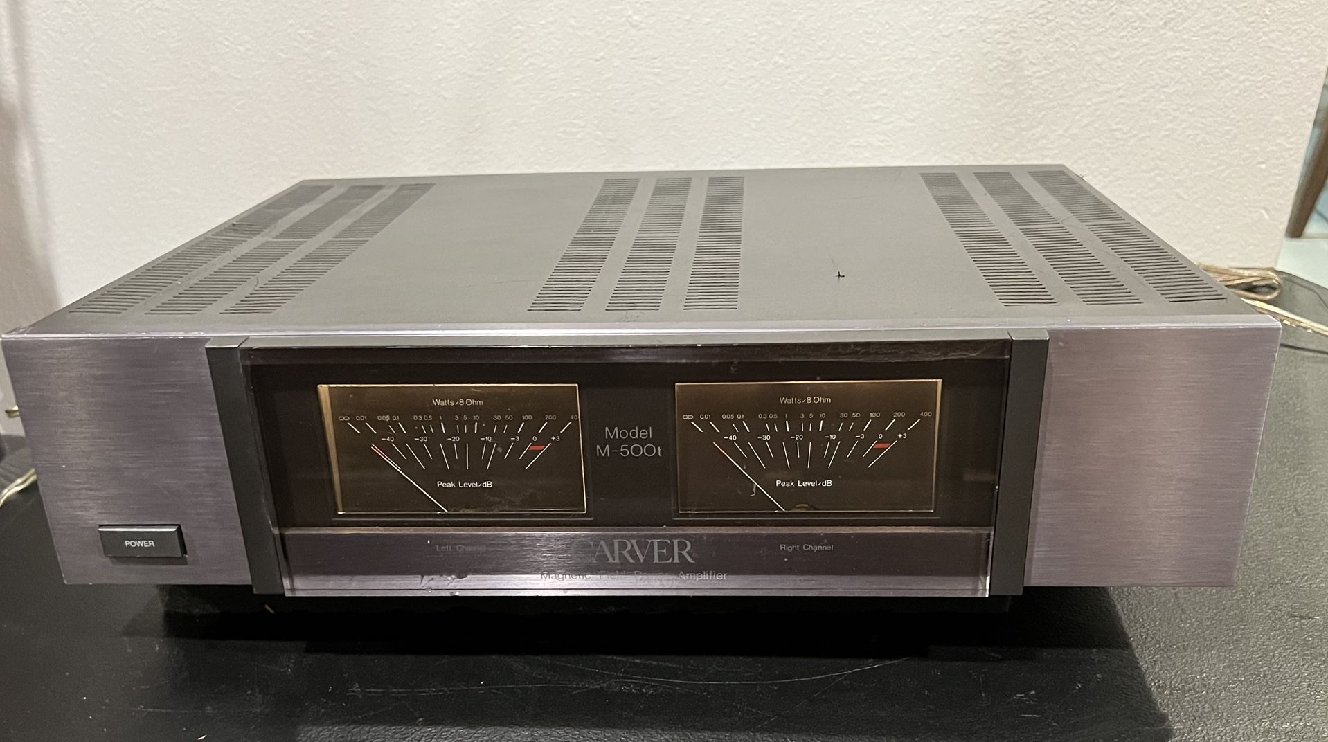 Carver M-500t Magnetic Field Power Amplifier, perfect working conditions