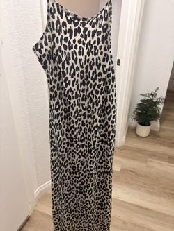 Cheetah Print Dress
