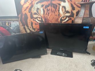 2 TVs,VIZIO and Insignia