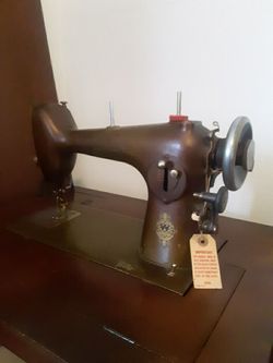 VINTAGE FREE WESTINGHOUSE ELECTRIC SEWING MACHINE (typeE rotary) heavy duty!
