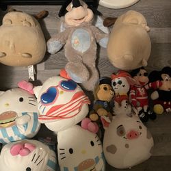 Plushies/stuffed animals & toys lot