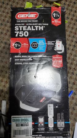 garage door opener belt driven