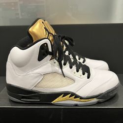 Jordan Retro 5 Olympic Gold Sz 9.5