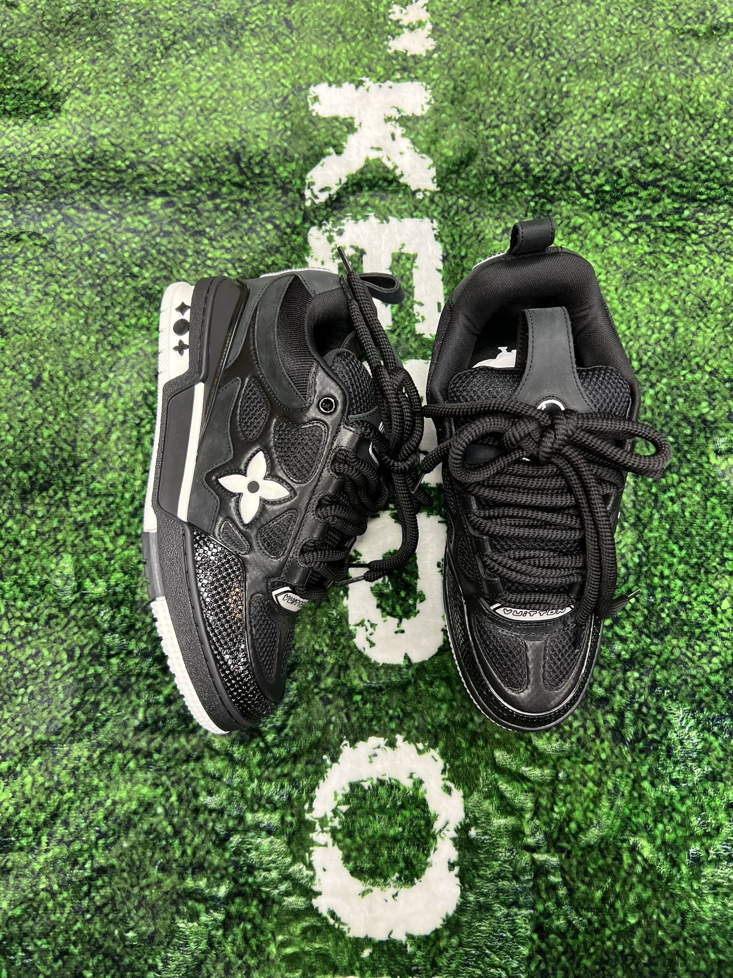 Louis Vuitton Skate Sneaker 'Black White'