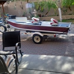 12 Ft Aluminum Bass Boat