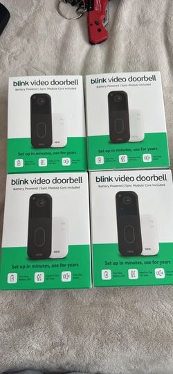 Blink Video Doorbell (2nd Generation) with Sync Module