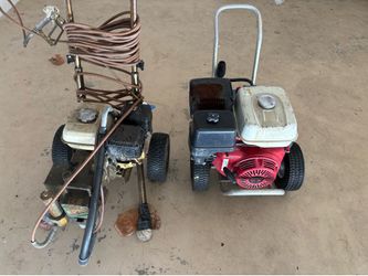 Power washer and air less paint sprayer