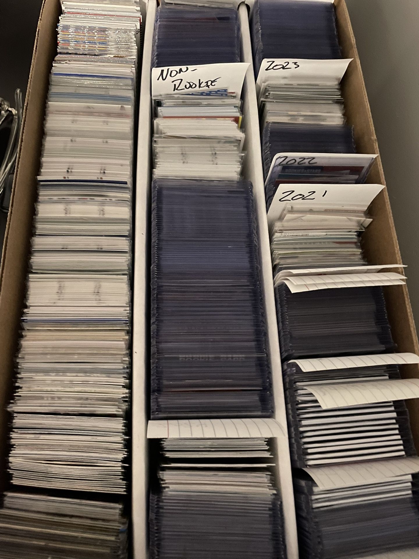 Football, Basketball, Baseball cards