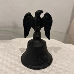 Black Cast Iron Eagle Bell