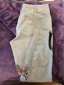 Equine Couture Riding Breeches - Women's Size 14 - Denim - Excellent Condition!