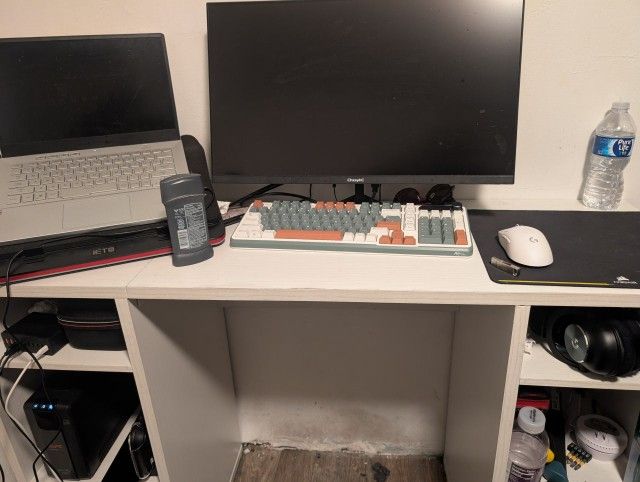 Desk (No Peripherals (No Laptop)