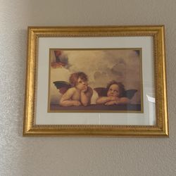 Framed Raphael Angel Picture