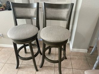 Two bar chairs