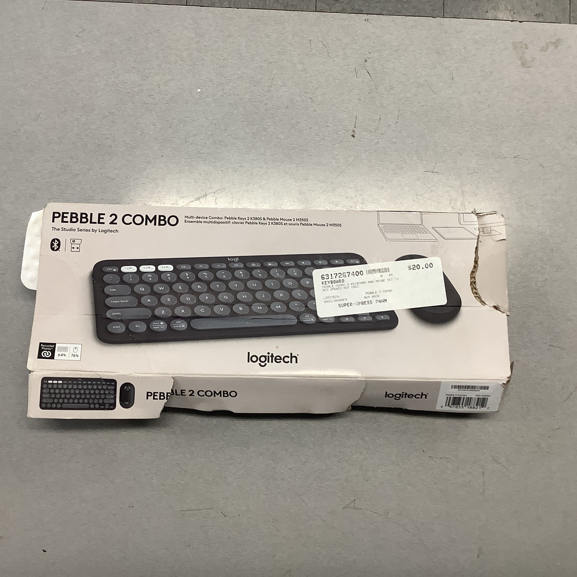 Logitech Pebble 2 Combo