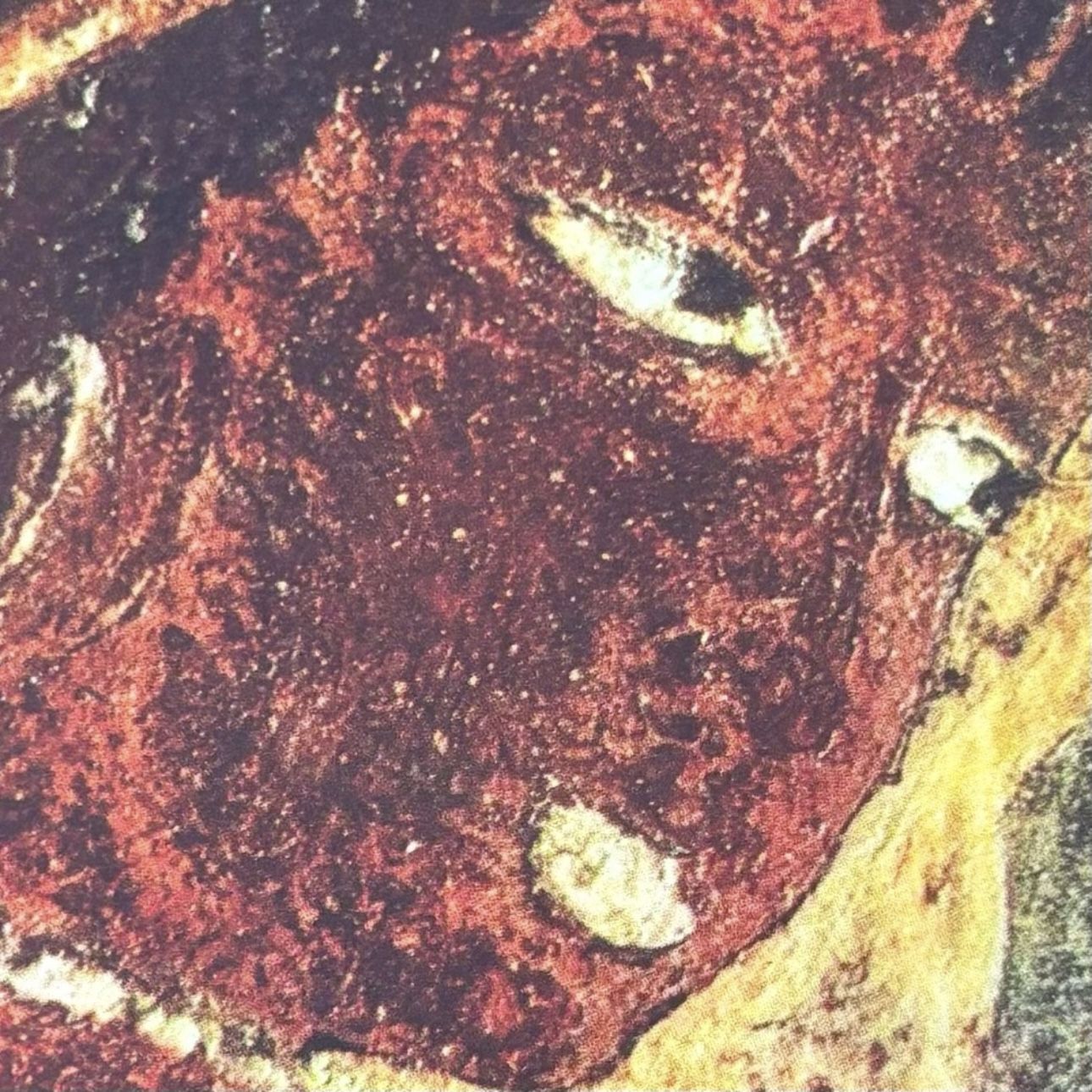 Bath Maid Original Antique Vintage Fine Art INDIA Print Poster Ajanta Caves Wall Painting 1950’s Italy Printed Collectible Collectibles & Art