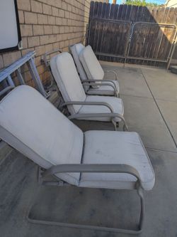 Chair free outdoor patio