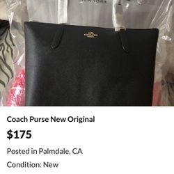 Coach Purse New Original 