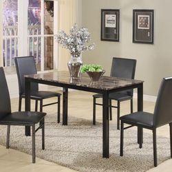 Aiden 5-Piece Dining Set /Dining table and 