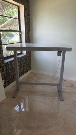 Costco Glass Adjustable Standing Desk