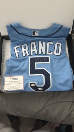 Wander Franco Autographed Jersey