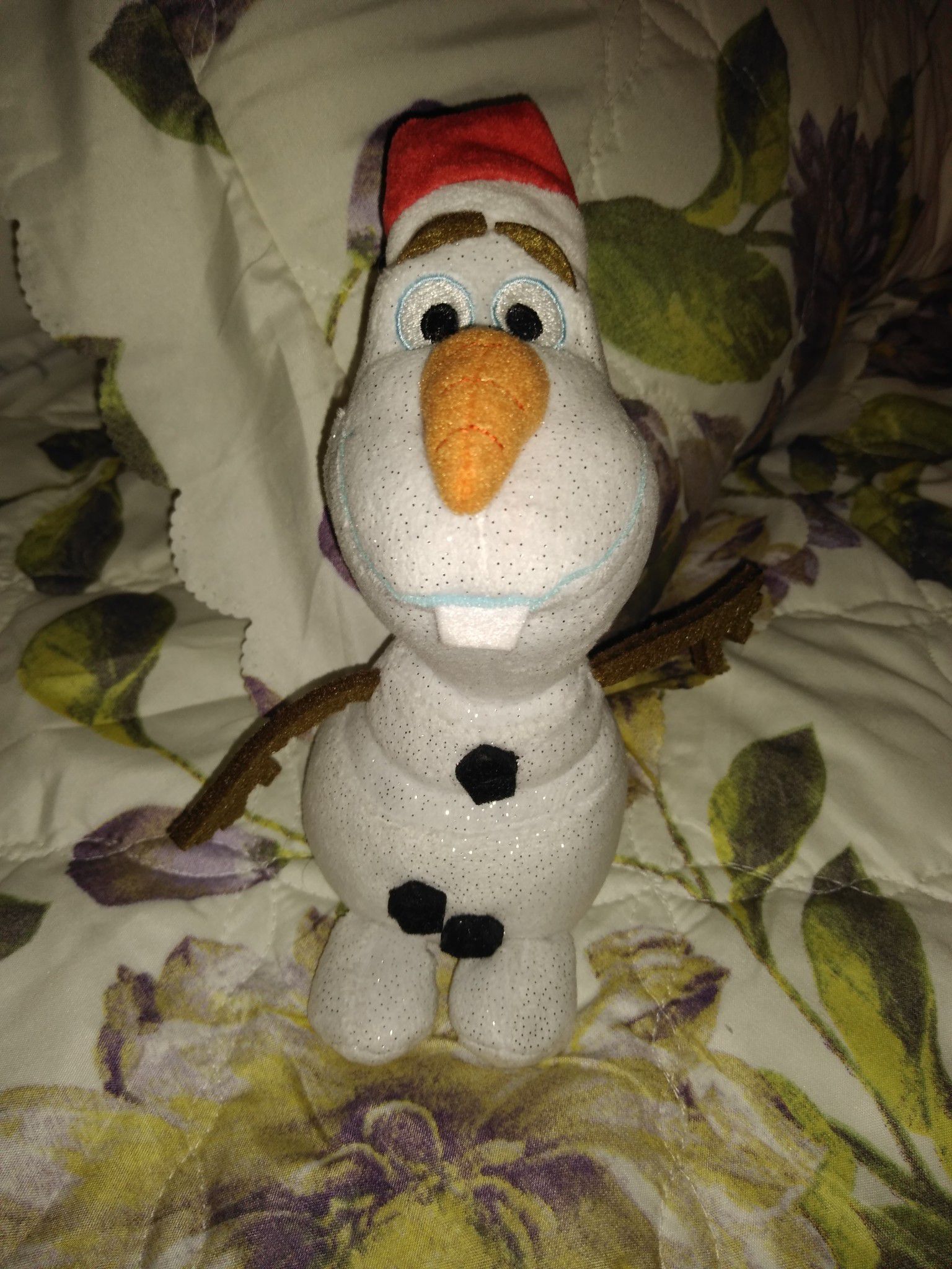 Olaf Christmas plushie