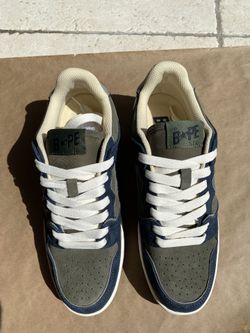 Bape Sk8sta Navy, Sz 9