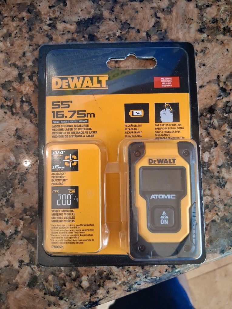 Dewalt Atomic Laser Distance Measurer