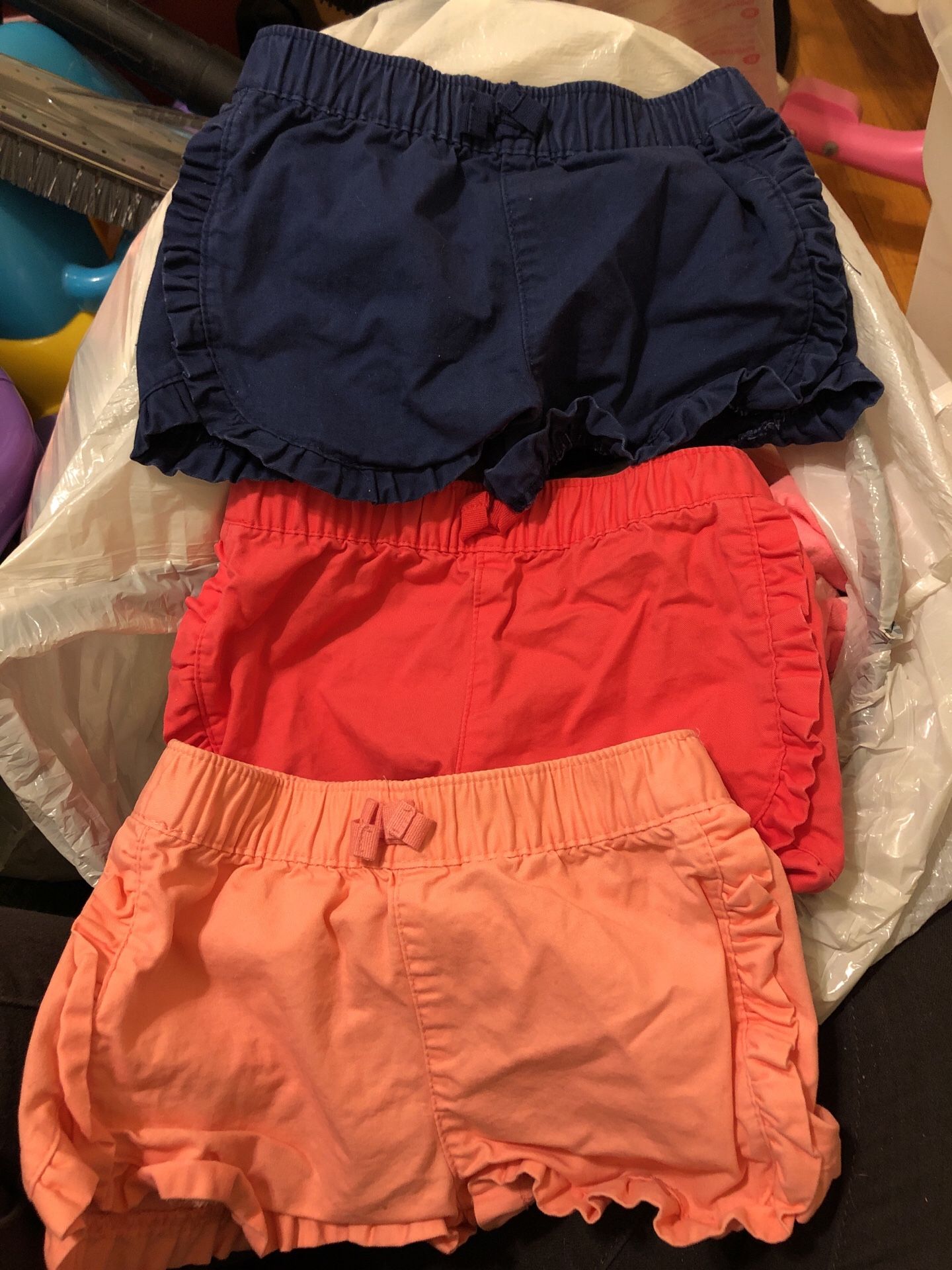 12 months shorts 8$ for all 3
