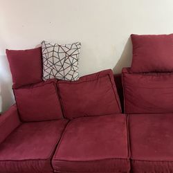 Two Red Sofas (Bobs)