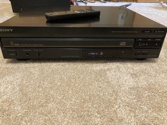 Sony 5 Disc CDP-C30 1988 CD Disc Changer Player With Remote 