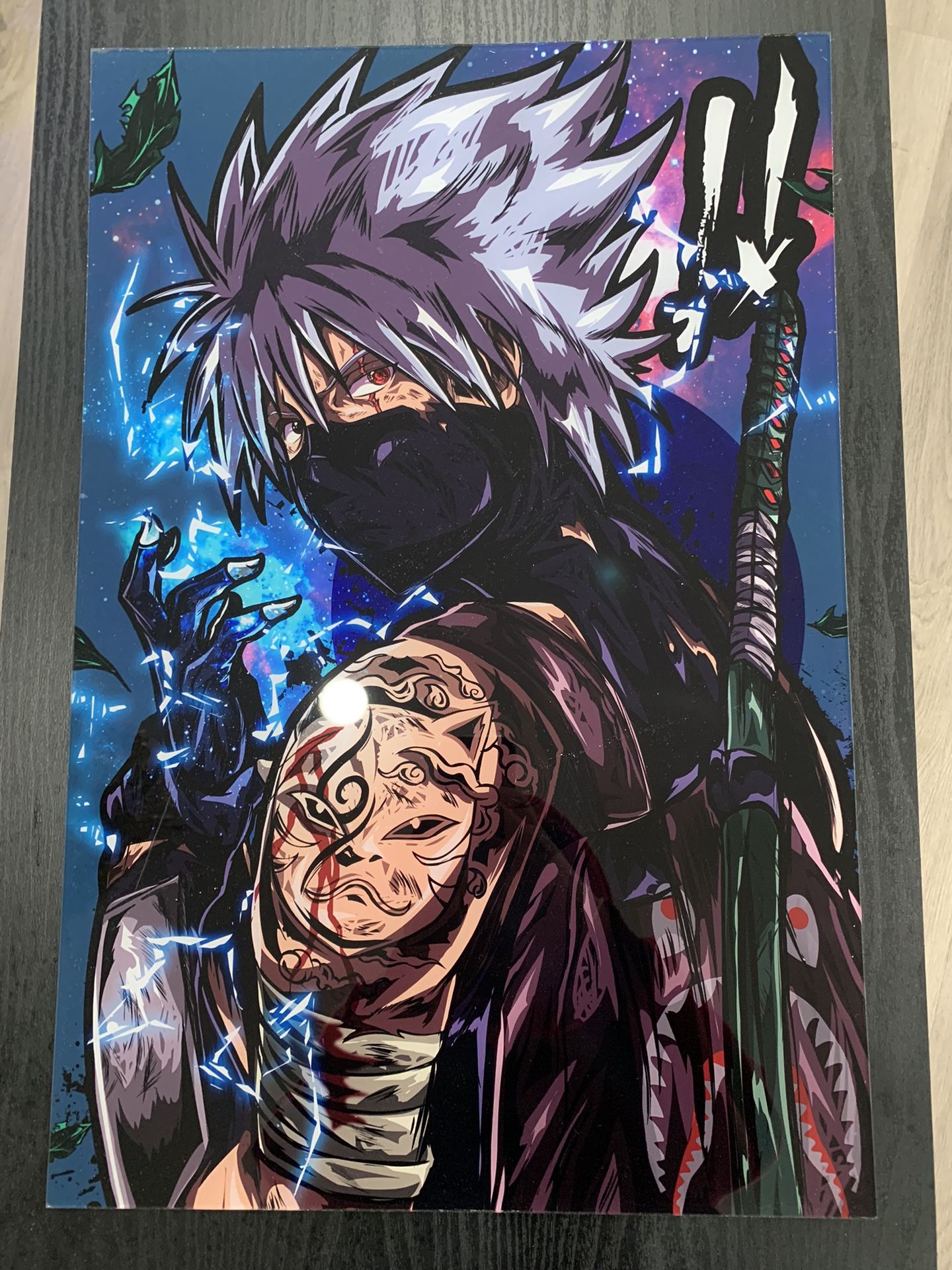 Kakashi Acrylic Wall Art