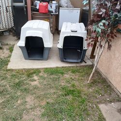 2 Big Dog Houses  15 Dollars  Each 